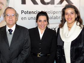 Dres. Claudio Gamboa, Paula Jiménez y Paola Gatica