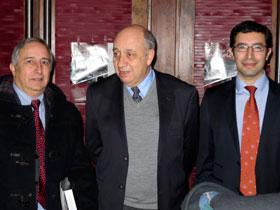 Dres. Fernando Lanas, Benjamín Stockins y Rodrigo Miranda