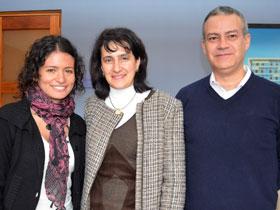 Dres. Francisca Cabrera, Humaya Curi y Christian Vatter