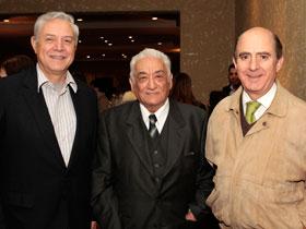 Dres. Óscar Boettiger, Aristides Zúñiga y Julio Nazar