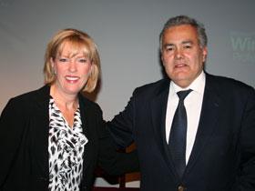Dres. Carlayne Jackson y Carlos Navarrete