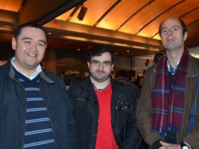 Dres. Leonardo Contreras, César Salanas y Christian Haring