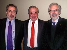 Dres. Jaime Inostroza, Jaime Mañalich y Raúl Sánchez