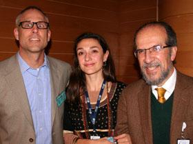 Dres. Jeffrey James, Verónica Wolff y Álvaro Undurraga