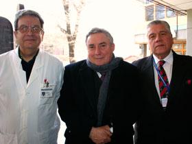 Dres. Lisandro Vivero, Ennio Vivaldi y Tomás Sepúlveda