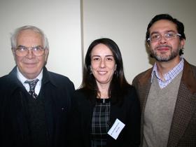 Dres. Roberto Volpato, Alejandra Gallego y Marcelo Veloso