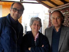 Dres. Héctor Zambrano, Carmen Gajewski y Eduardo Venegas