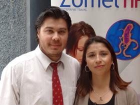 Dr. Sergio Ledesma y Srta. Leyla Calderón