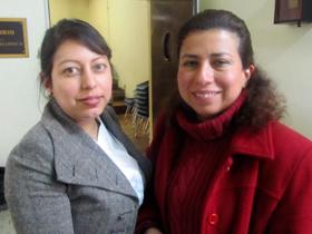 Dras. Soleidy Bustos y Mónica Castro