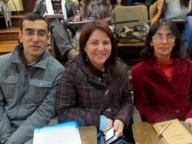 Dres. Jose Ocaranza, Francisca Leon y Olivia Rodriguez