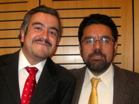 Dres. Erick Riedemann y Victor Rossel