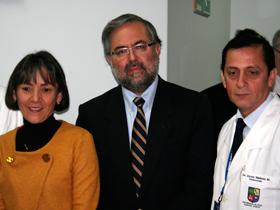 Dres. Cecilia Morales, Manuel Kukuljan y Víctor Mellado