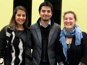 Dres. Loreto Godoy, Gonzalo Duarte y Vania Ivankovic
