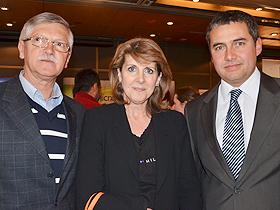 Dres. Juan Cervilla, Tatiana Espinoza y Santiago Cornejo