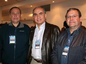 Dres. Alejandro Avendaño, Arnoldo Briceño y Enzo Muñoz