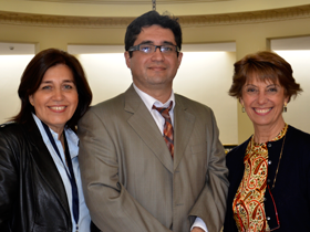 Dres. Viola Pinto, José Luis Rojas y Ángela Delucchi