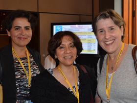Dras. Ana María Fierro, Bernardita Torrealba y Bernardine Helle