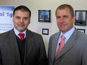 Sr. Eduardo Cofré y Dr. Edgar Berg