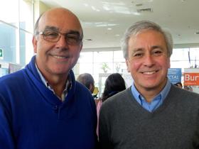 Dr. Miguel Ángel Parra y Sr. Jorge Urbina