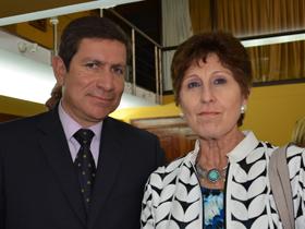 Sr. Joaquín Verdugo y Dra. Carmen Haddad
