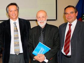Dres. Óscar Arteaga, Alberto Minoletti y Alfredo Pemjean