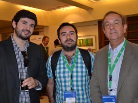 Dres. Marco Paz, Henry Castro y Alessandro Olivari