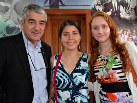 Dres. José Manuel Escala, Isabel Núñez e Ingrid Selle