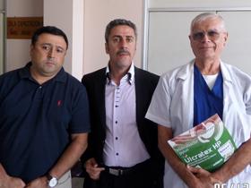 Dres. Guilermo Mora, Dalí Youssef y Raúl Escobar