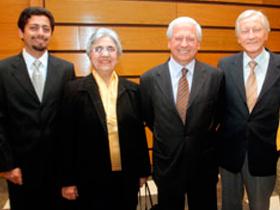 Dres. Alejandro Fernández de la Regüera, Carmen Palazzi, José Antonio Giménez y Arturo Manns