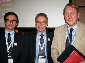 Dres. Pablo Sepúlveda, Ramón Corbalán y Frans van de Werf
