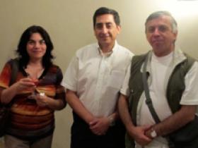 Dres. Carolina Carmona, Iván Barbosa y Pedro Venegas