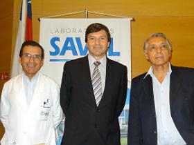 Dr. Antonio Cárdenas, Sr. Luis Alberto Lindermeyer y Dr. Luis Kiger