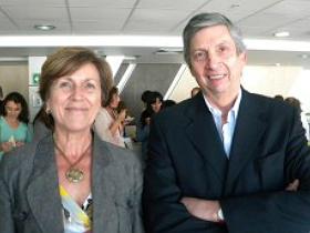 Dres Jane Standen y José Luis Tapia