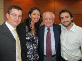 Dres. Francisco Díaz, María José Oportus, Luis Oliver y Pablo Galaz