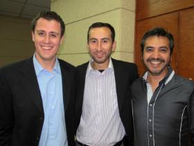 Dres. Konrad Harnisch, Roberto Correa y Erick Mendoza