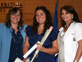Dras. Margarita Aldunate, Paulina Mechaca y Carmen Gloria Rostión