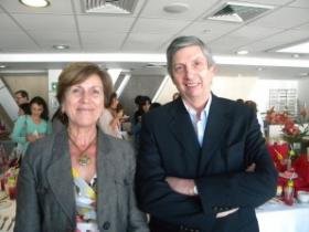 Jane Standen y José Luis Tapia