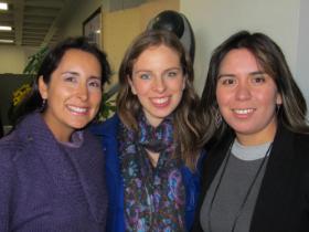 Dras. Carolina Friz, Carol Cleveland y Claudia Díaz
