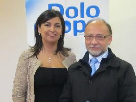 Dra. Patricia González y Sr. Roberto Castillo