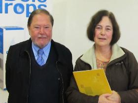 Sr. Raúl Camus y Dra. María Teresa Ferrari