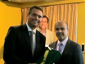 Dr. Luis Navarro y Sr. Mauricio Cruz