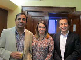 Dres. Gerardo Neumann, María Eliana Hettich y Manuel León