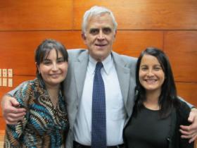 Dres. Ana Carroza, Benjamín Vicente y Carolina Vergara