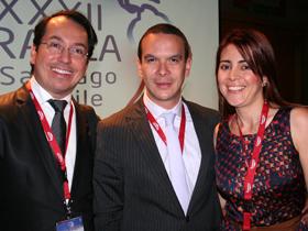 Dres. Bóris Sánchez, César González y Angela Loridoño