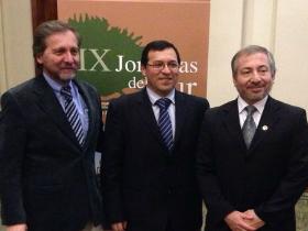 Dres. Carlos Clares, Javier Delgado y Eduardo Ahumada