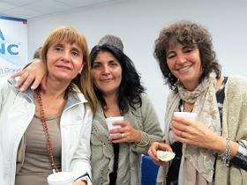 Dras. Rosa Martínez, Morelia Delgado y Nury Valenzuela