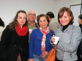 Dres. Carmen Nadal, Juan Cabello, Ivonne Abarca y EU Edith Salas