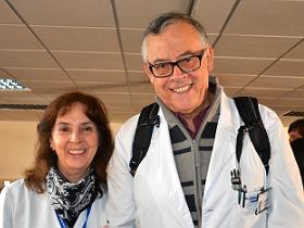 Dres. María Crisitna Semler y Gustavo Ríos