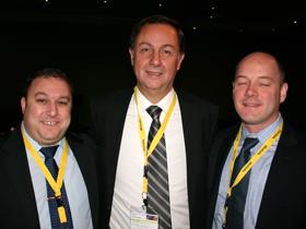 Dres. Cristopher Di Maio, Fernando Fluxá y John Clarke