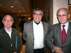 Dres. Óscar Fuenzalida, José Cofré y John Wilson